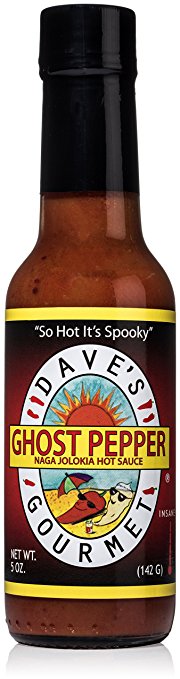 Dave&#39;s Gourmet Ghost Pepper Naga Jolokia Hot Sauce, 5 oz - Snazzy Gourmet