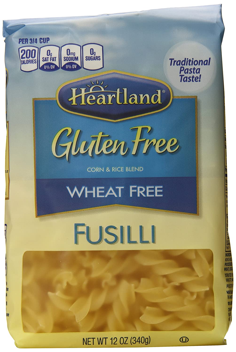 Heartland Gluten Free Fusilli, 12 Ounce