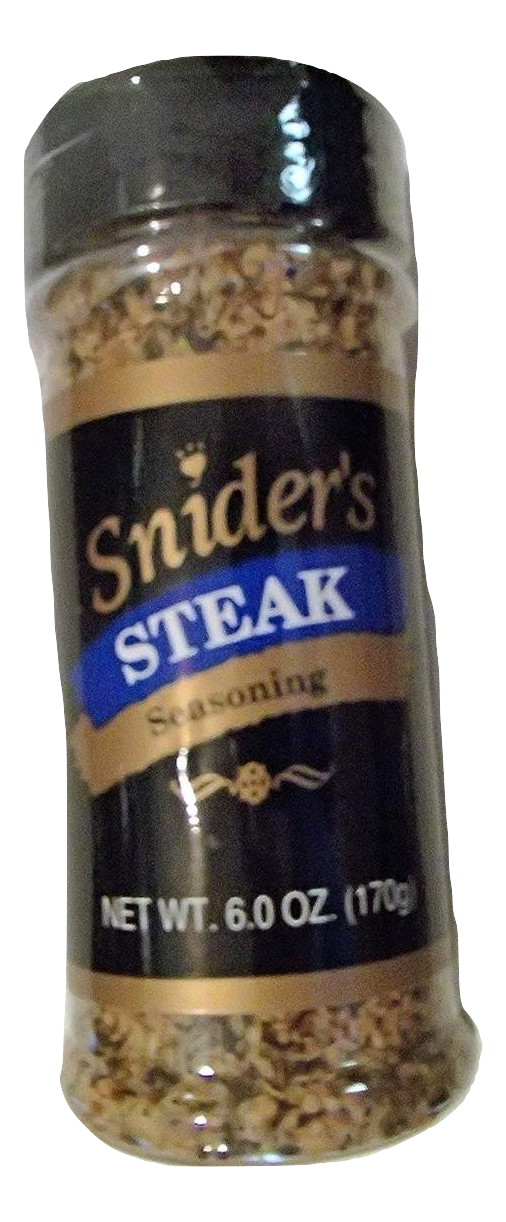 Snider's Steak Seasoning, 6 oz - Snazzy Gourmet