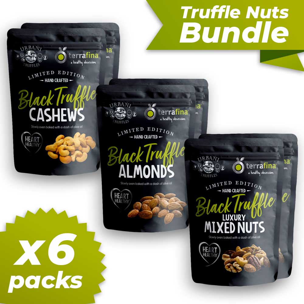 Black Truffle Nuts, 6-Pack Bundle