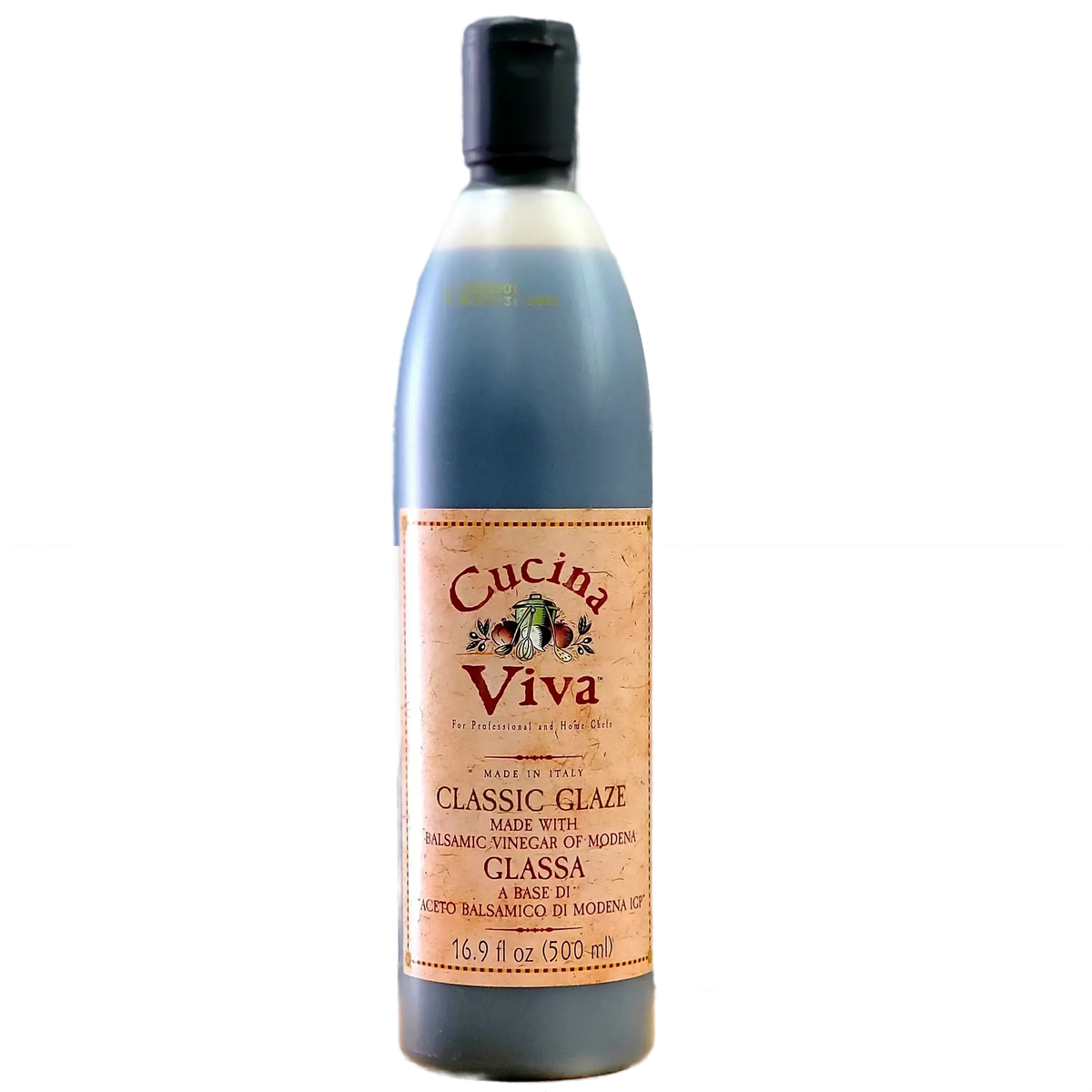 Cucina Viva Balsamic Classic Glaze, Made with Balsamic Vinegar of Modena