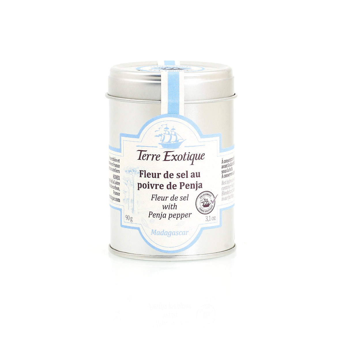 Terre Exotique Fleur de Sel with Penja Pepper - 90g