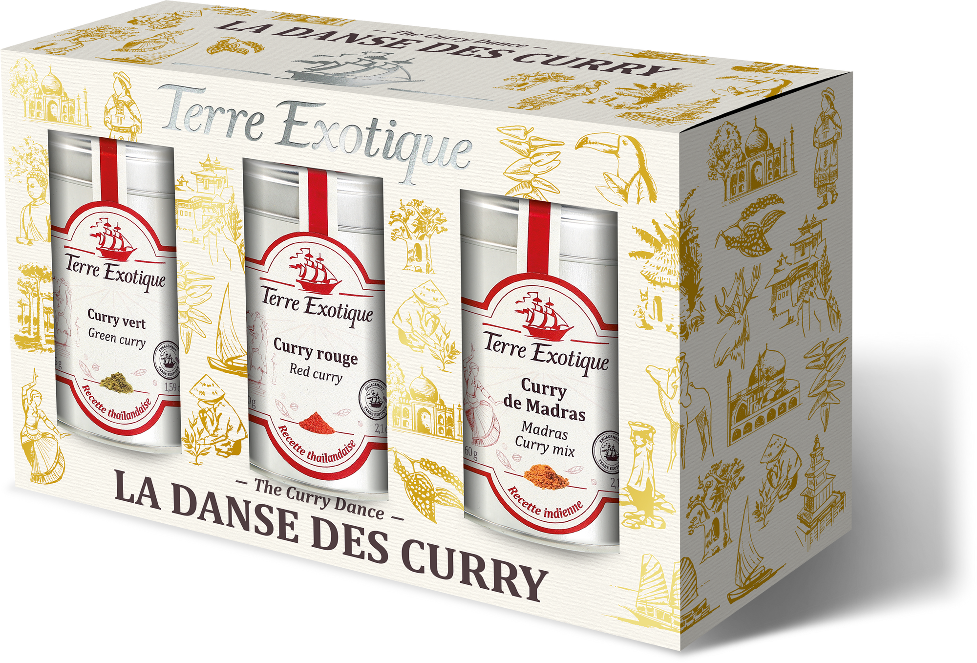 Terre Exotique 'The Curry Dance' Gift Box