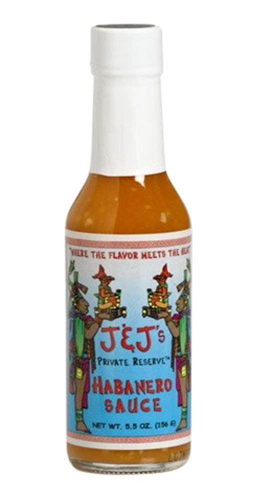 J &amp; J&#39;s Private Reserve Habanero Sauce 5.5 oz - Snazzy Gourmet