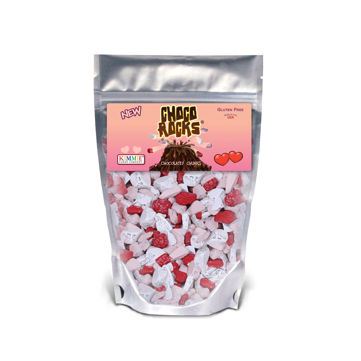 Kimmie Candy ChocoRocks® Valentine&#39;s Mix, 7.4 oz Bag