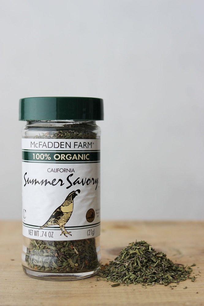 McFadden Farm Organic Summer Savory Herbs - Snazzy Gourmet