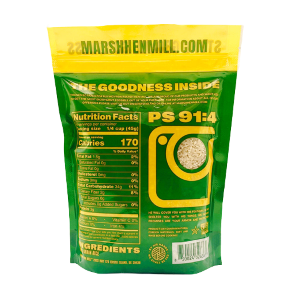 Marsh Hen Mill Carolina Gold Rice Middlins, 24 OZ