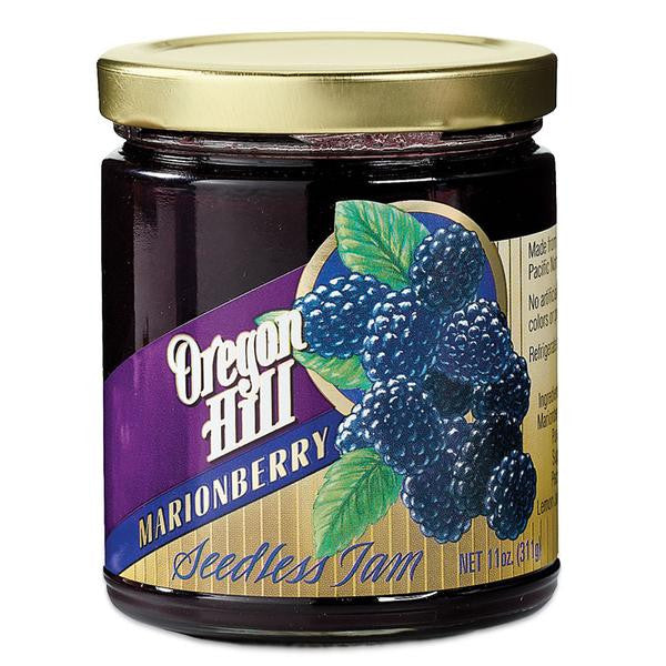 Oregon Hill Seedless Marionberry Jam 11 oz. - Snazzy Gourmet