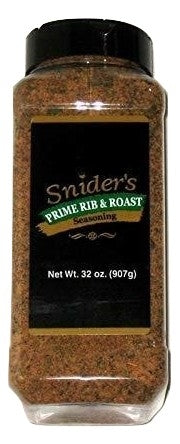 Snider's Prime Rib & Roast Seasoning, 32 oz - Snazzy Gourmet
