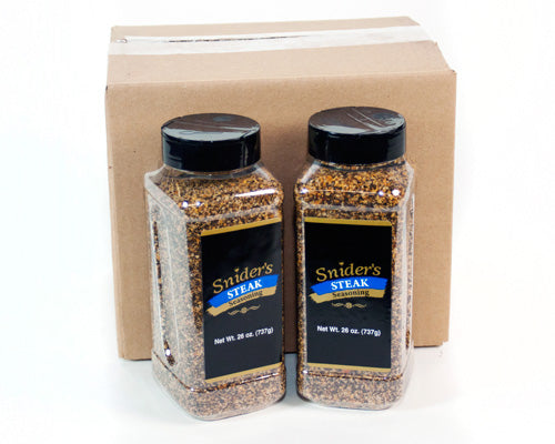 Snider&#39;s Steak Seasoning, 26 oz - Snazzy Gourmet